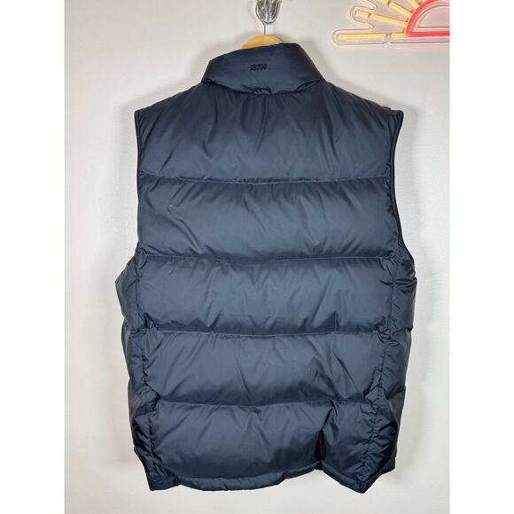 Eddie Bauer Men’s Goose Down 700 Fill Puffer Vest Black  Outdoors Ski Gorpcore L - Picture 3 of 8